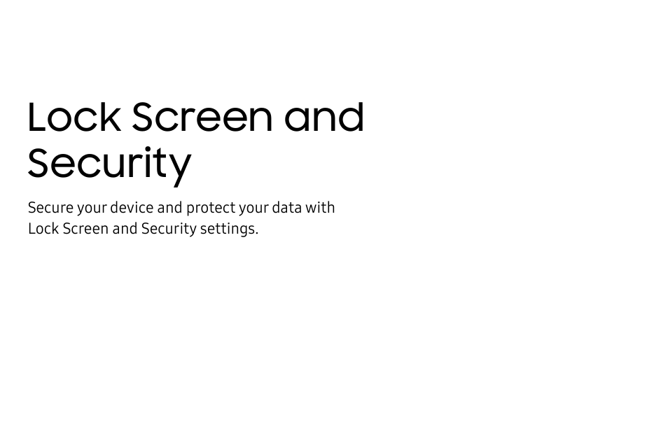 Lock screen and security | Samsung Galaxy Tab S3 (SM-T825) User Manual | Page 146 / 177