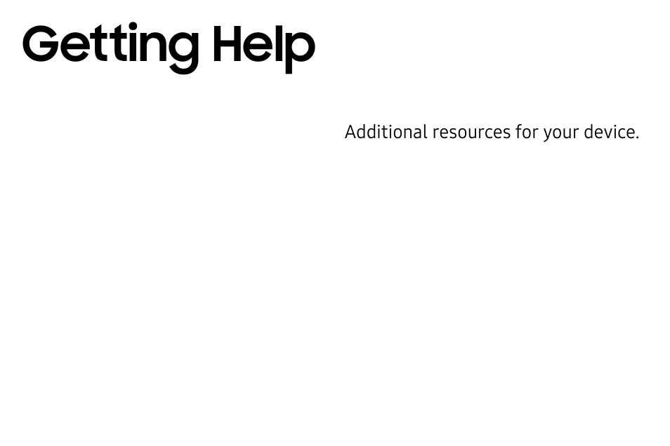 Getting help | Samsung Galaxy Tab S3 (SM-T825) User Manual | Page 170 / 177