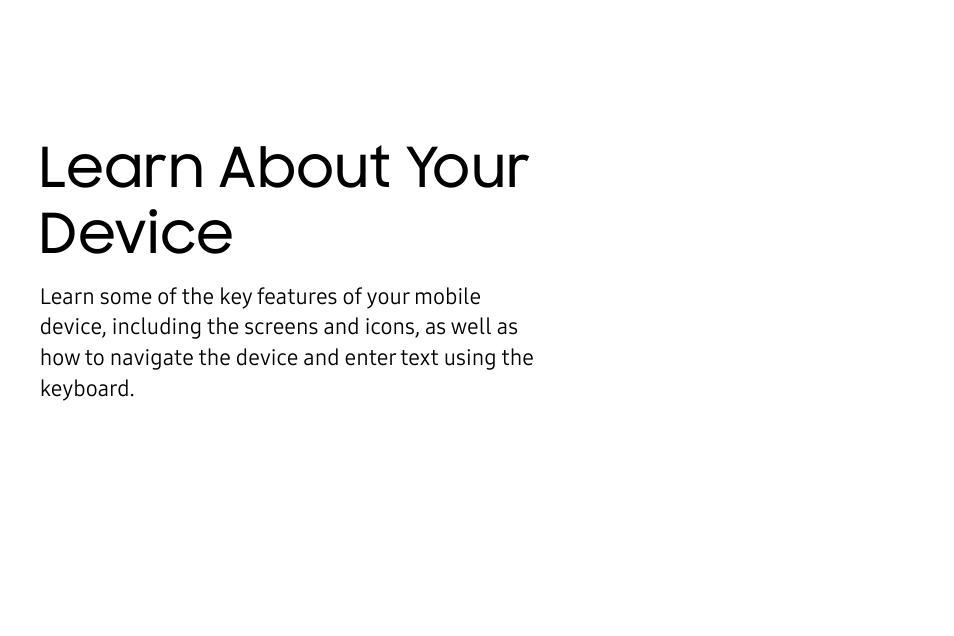 Learn about your device | Samsung Galaxy Tab S3 (SM-T825) User Manual | Page 19 / 177