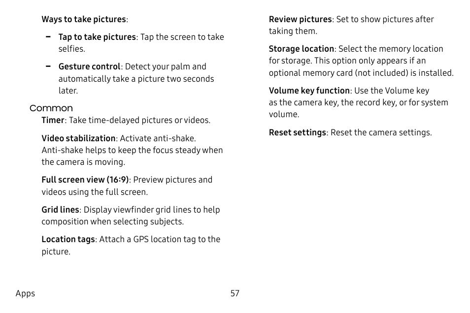 Samsung Galaxy Tab S3 (SM-T825) User Manual | Page 62 / 177