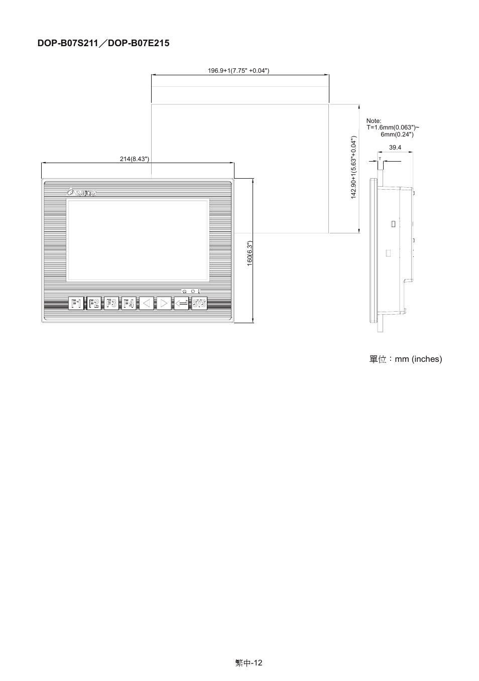Delta Electronics Network Device DOP-B User Manual | Page 27 / 43