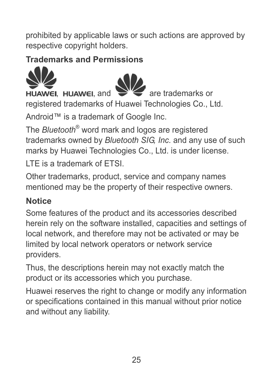 Huawei MediaPad M2 10.1 (M2-A01L) User Manual | Page 27 / 32