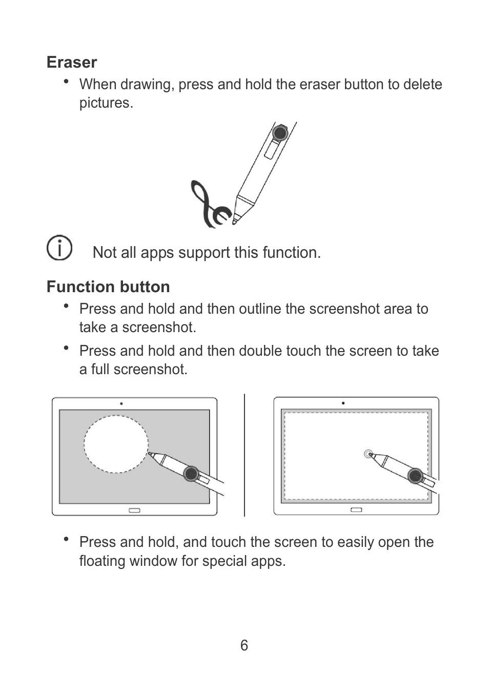 Huawei MediaPad M2 10.1 (M2-A01L) User Manual | Page 8 / 32
