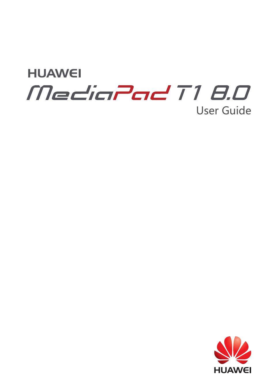 Huawei MediaPad T1 8.0 User Manual | 34 pages