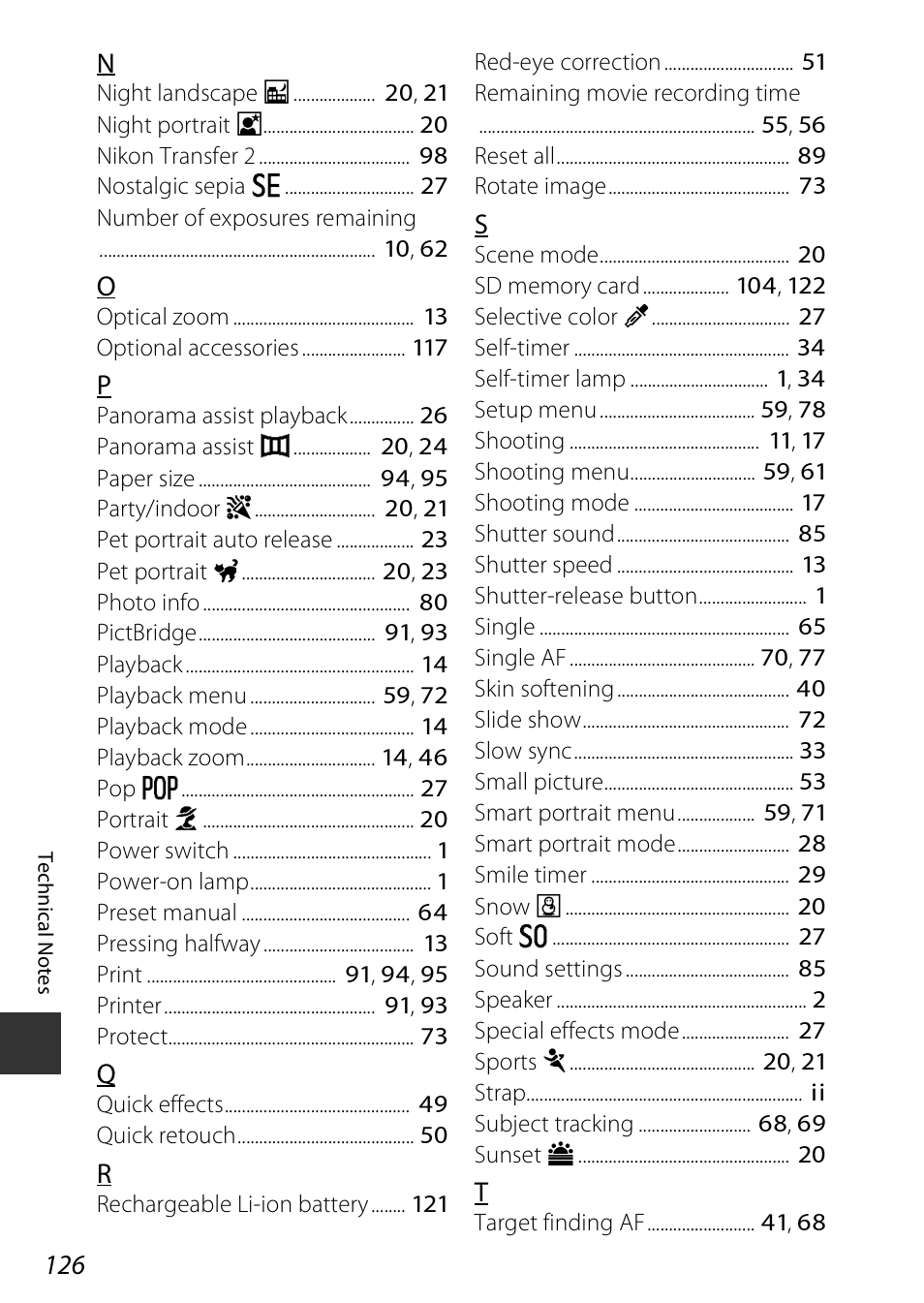 Nikon Coolpix A100 User Manual | Page 142 / 144