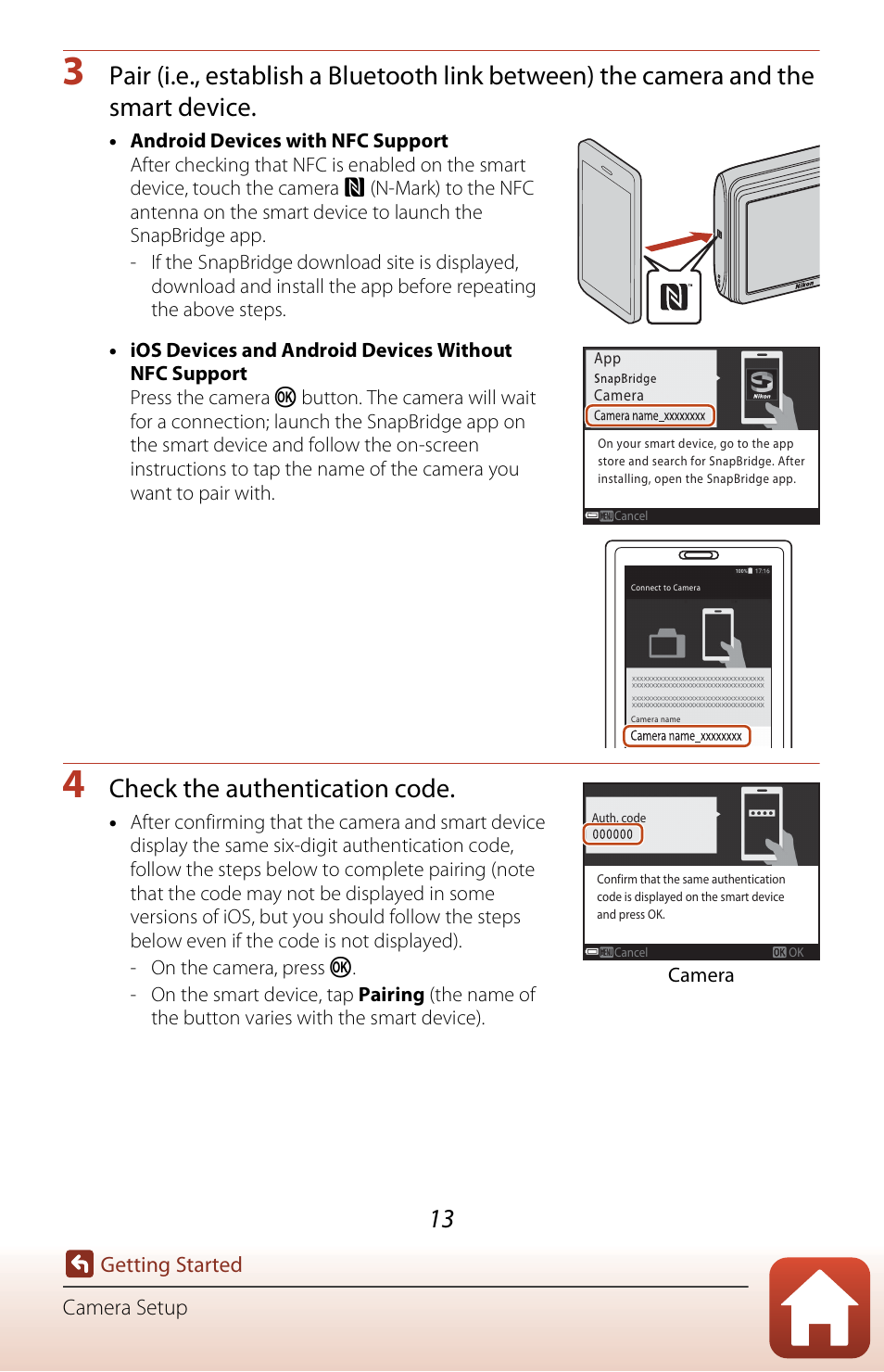 Check the authentication code | Nikon Coolpix A300 User Manual | Page 28 / 179