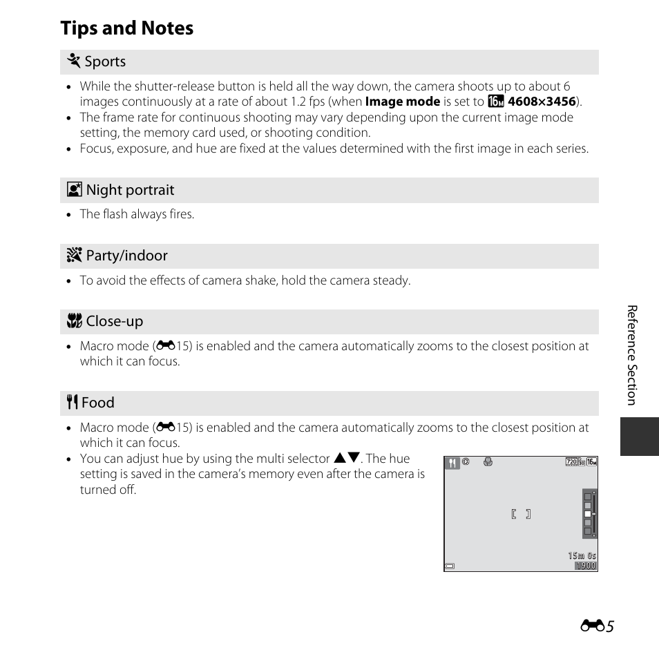 Tips and notes | Nikon Coolpix A10 User Manual | Page 55 / 147