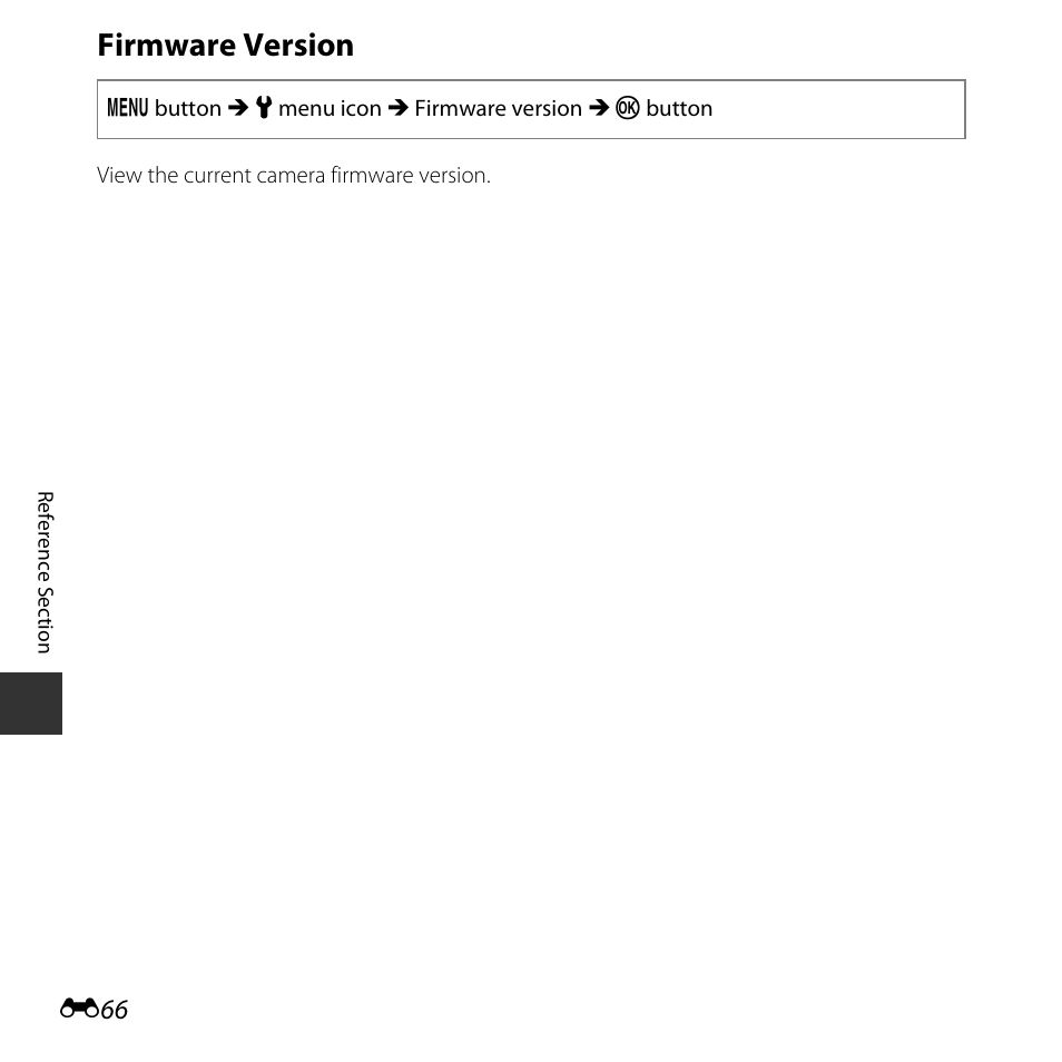 Firmware version | Nikon Coolpix L31 User Manual | Page 116 / 147