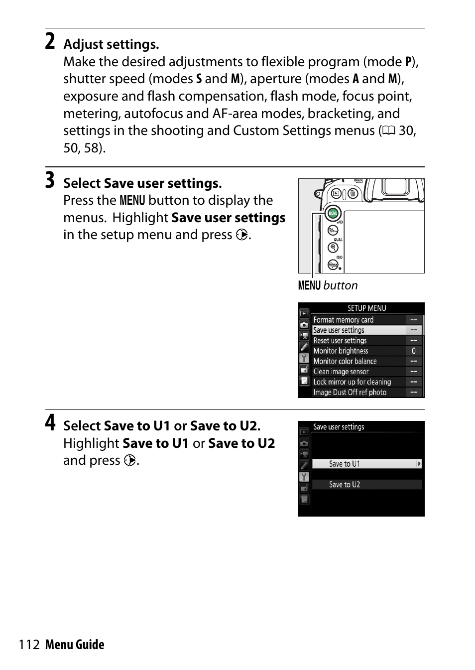 Nikon D7200 body User Manual | Page 112 / 202