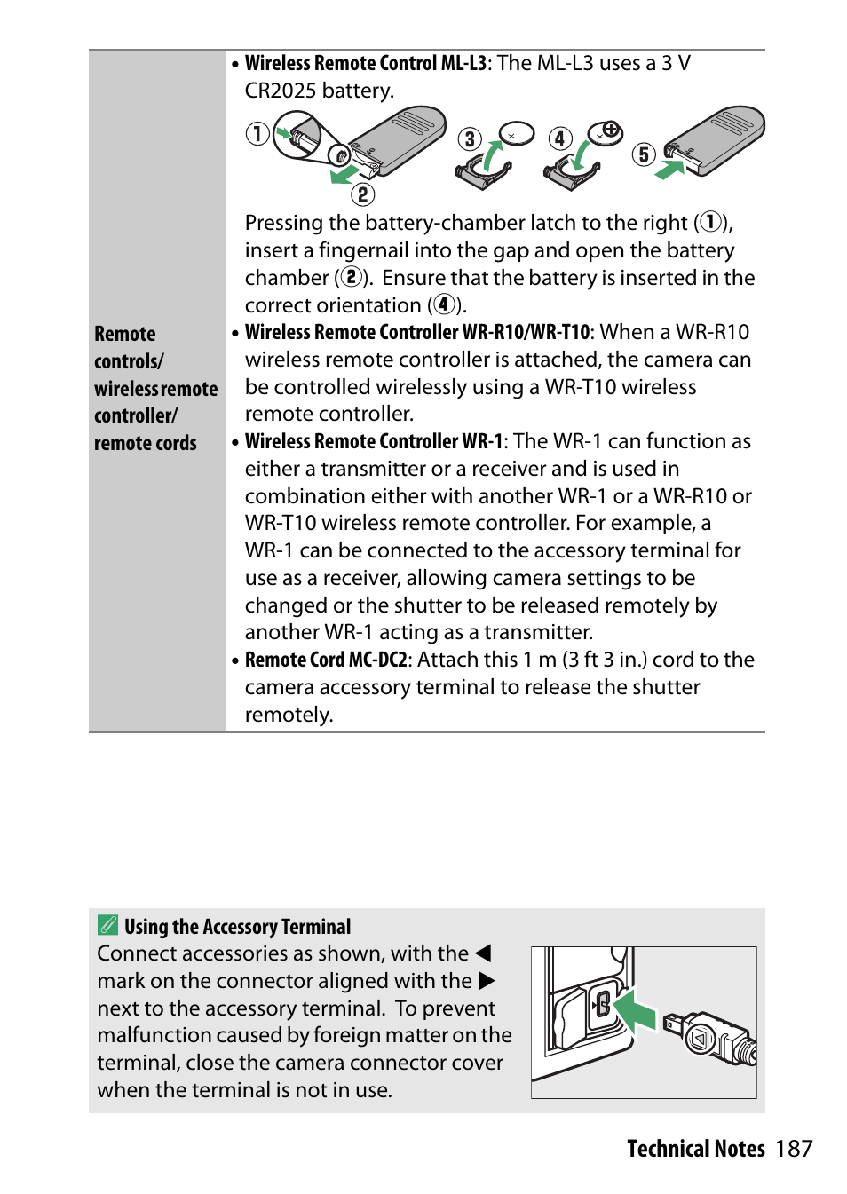 Nikon D7200 body User Manual | Page 187 / 202
