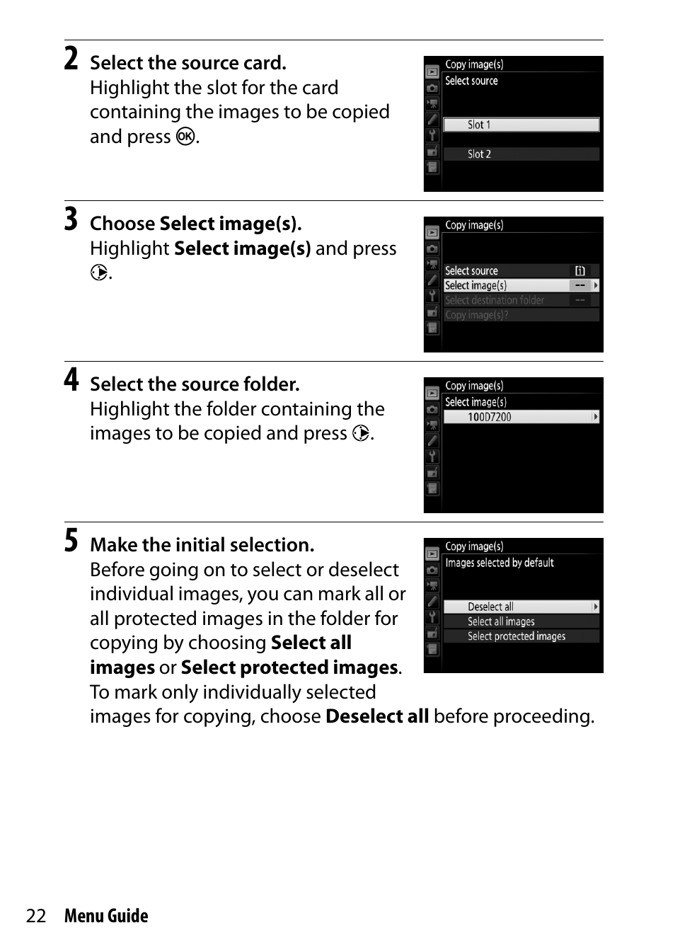 Nikon D7200 body User Manual | Page 22 / 202