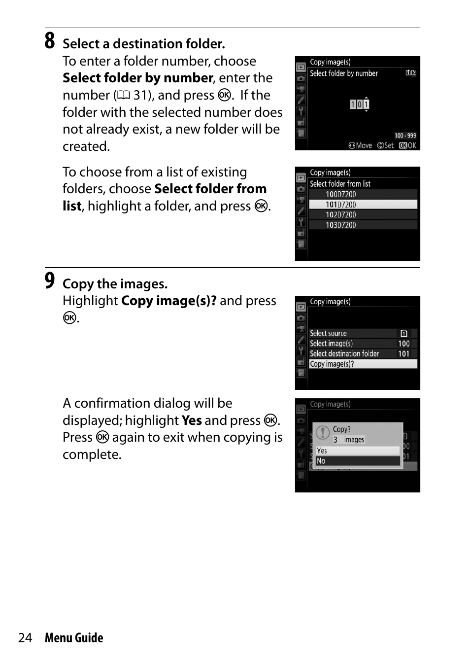 Nikon D7200 body User Manual | Page 24 / 202