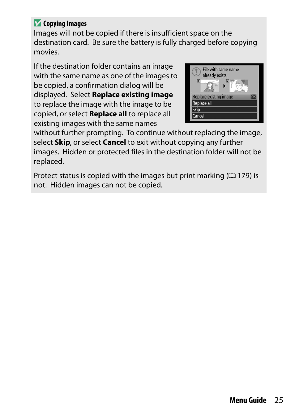 Nikon D7200 body User Manual | Page 25 / 202