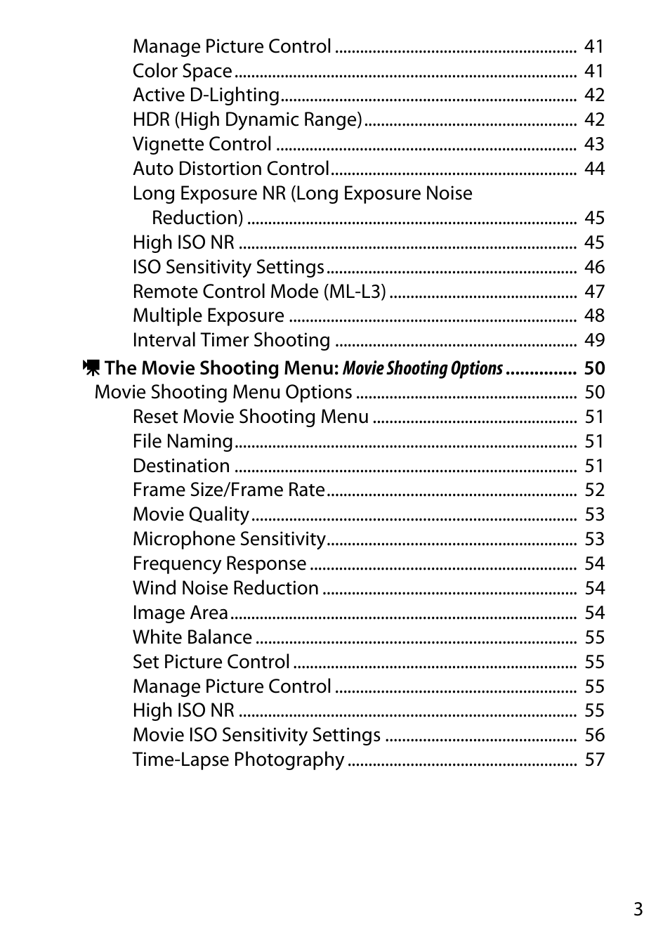 Nikon D7200 body User Manual | Page 3 / 202