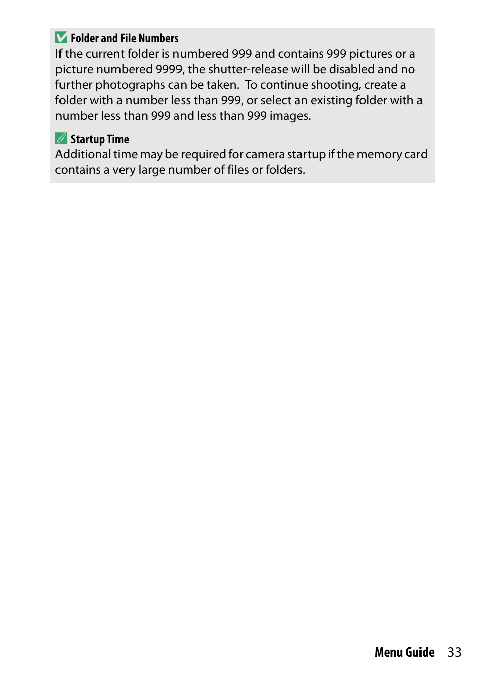 Nikon D7200 body User Manual | Page 33 / 202