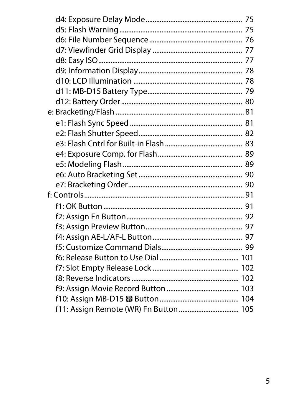 Nikon D7200 body User Manual | Page 5 / 202