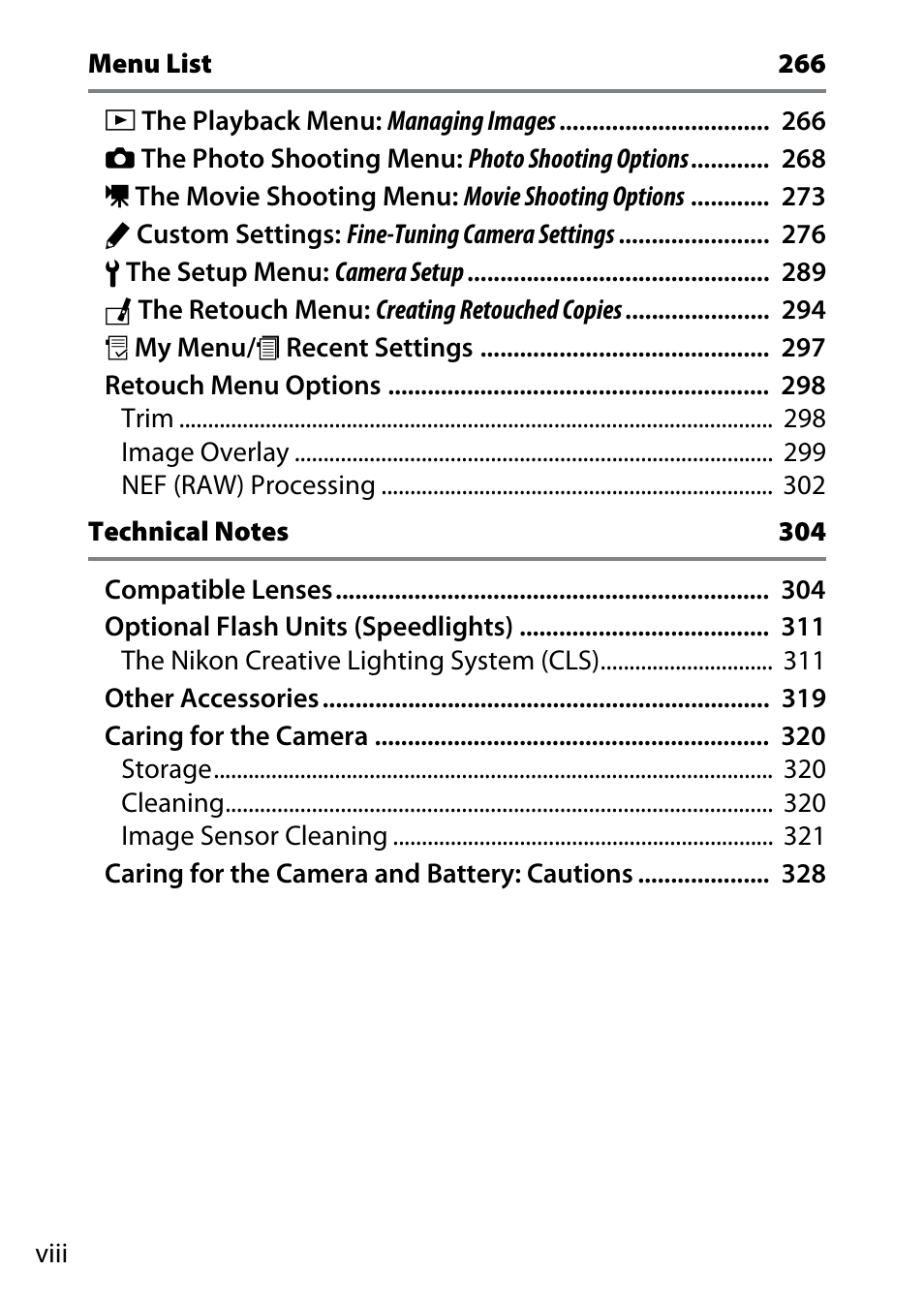 Nikon D7200 body User Manual | Page 10 / 420