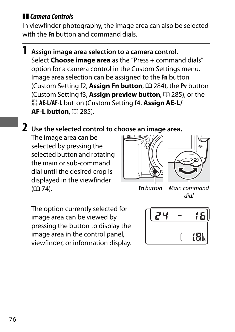 Nikon D7200 body User Manual | Page 100 / 420