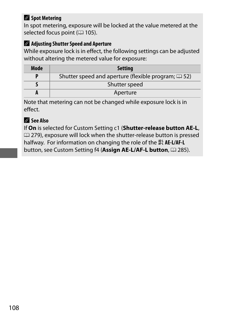 Nikon D7200 body User Manual | Page 132 / 420