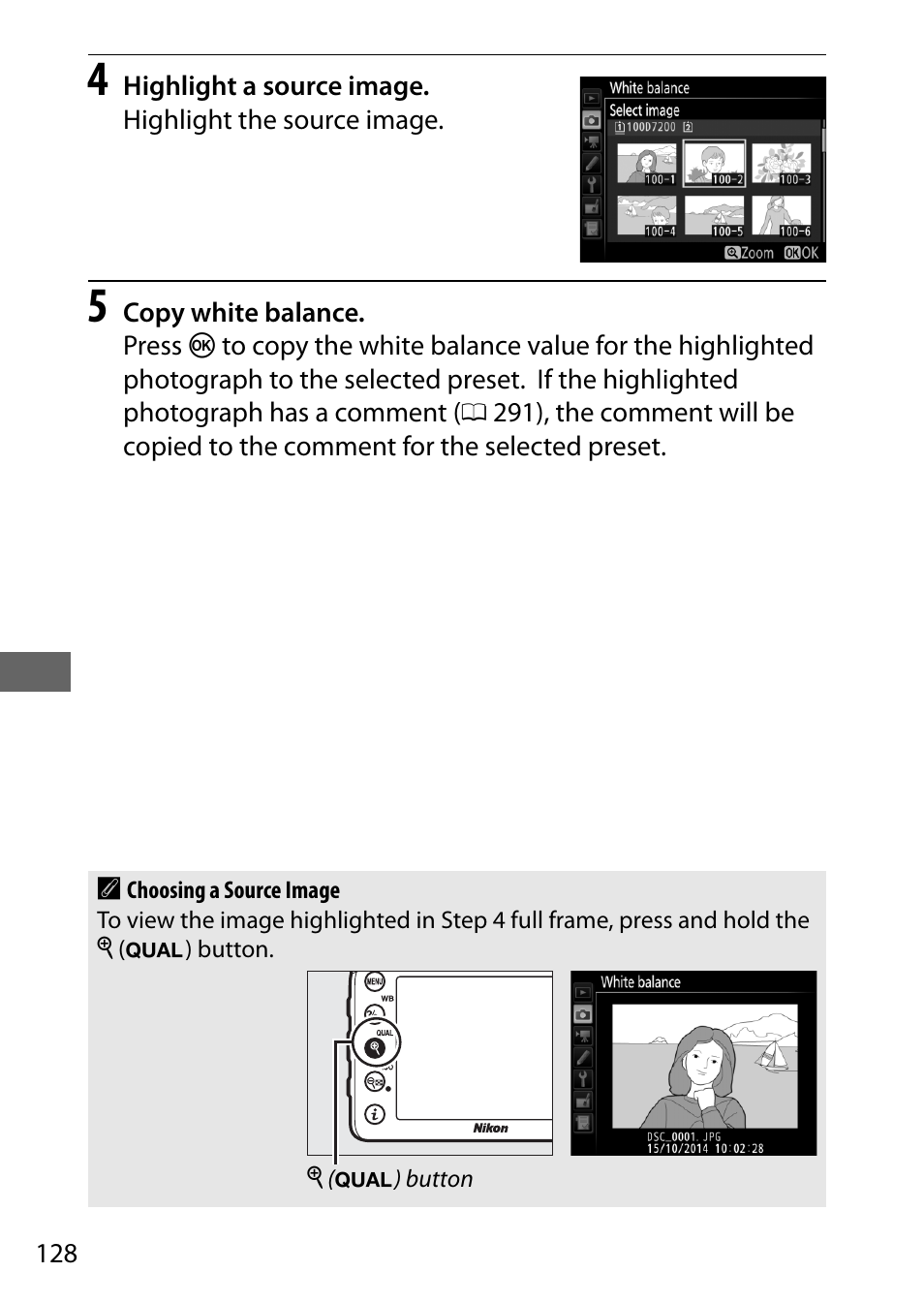 Nikon D7200 body User Manual | Page 152 / 420