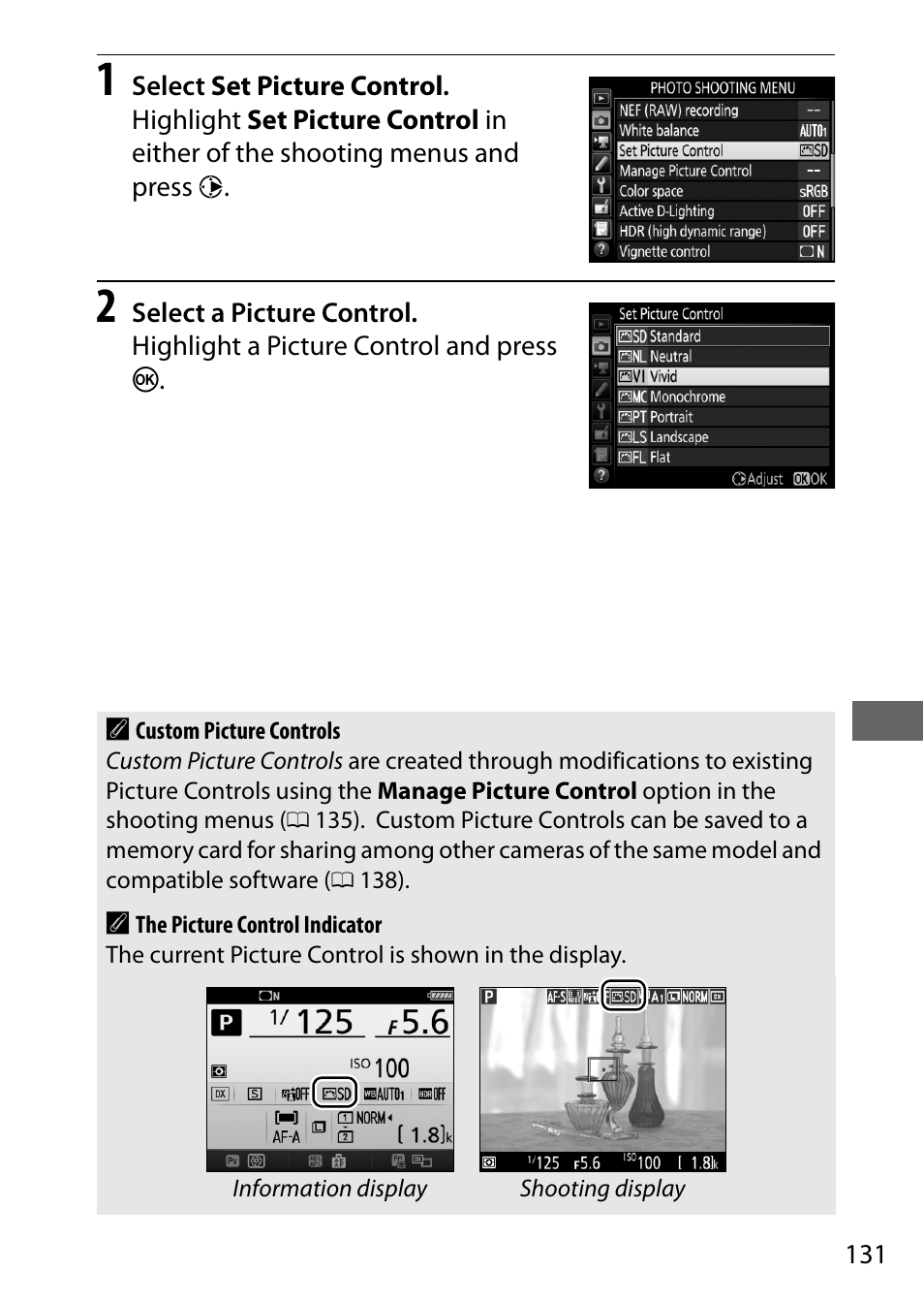 Nikon D7200 body User Manual | Page 155 / 420