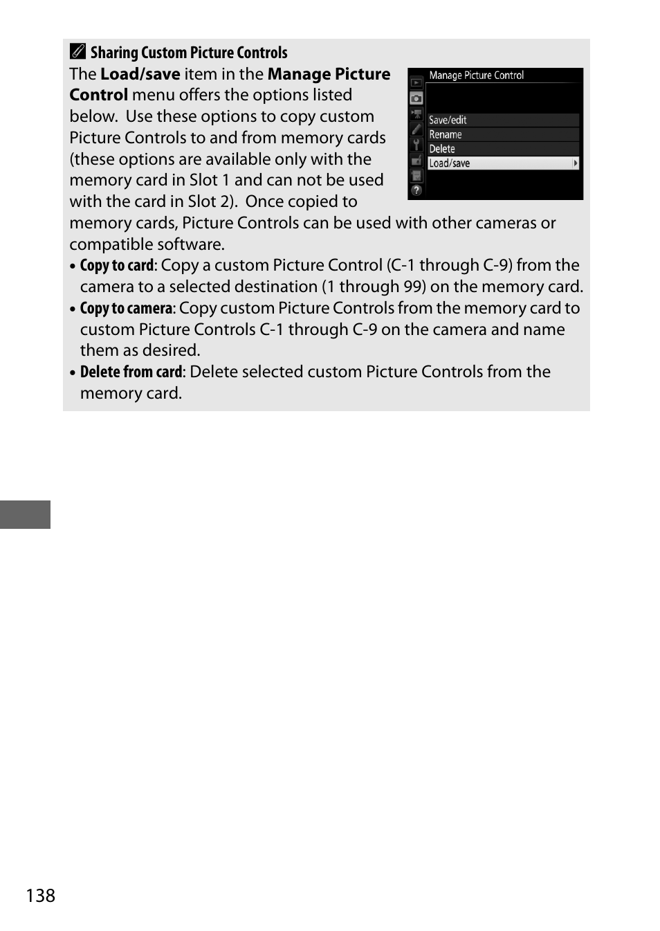 Nikon D7200 body User Manual | Page 162 / 420
