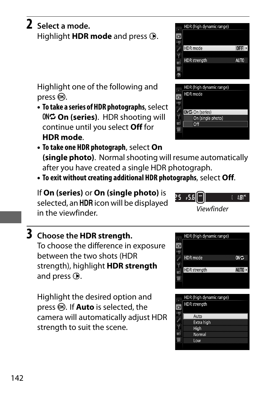 Nikon D7200 body User Manual | Page 166 / 420