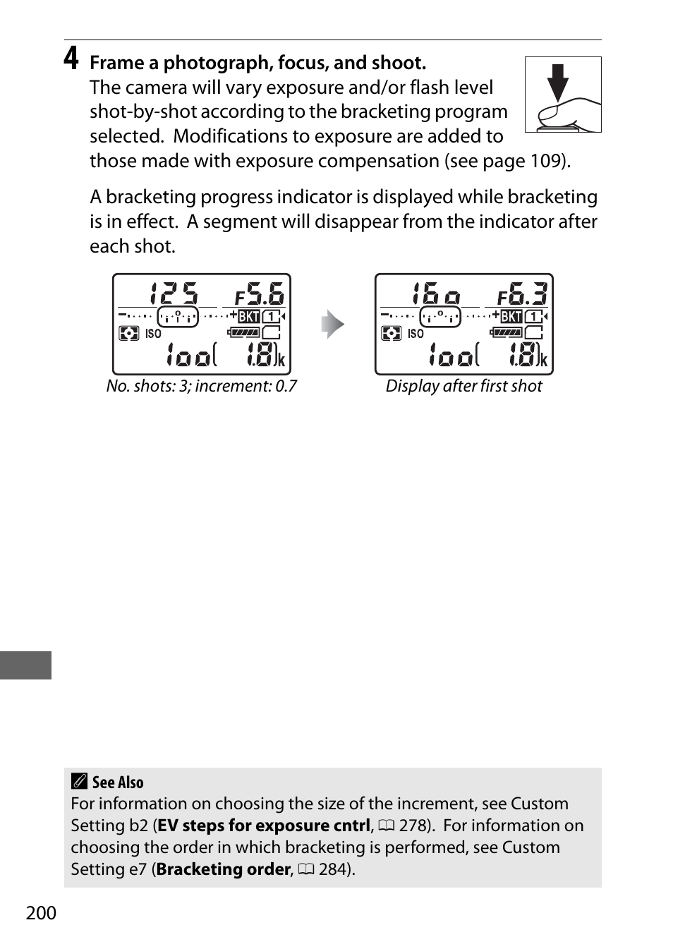 Nikon D7200 body User Manual | Page 224 / 420