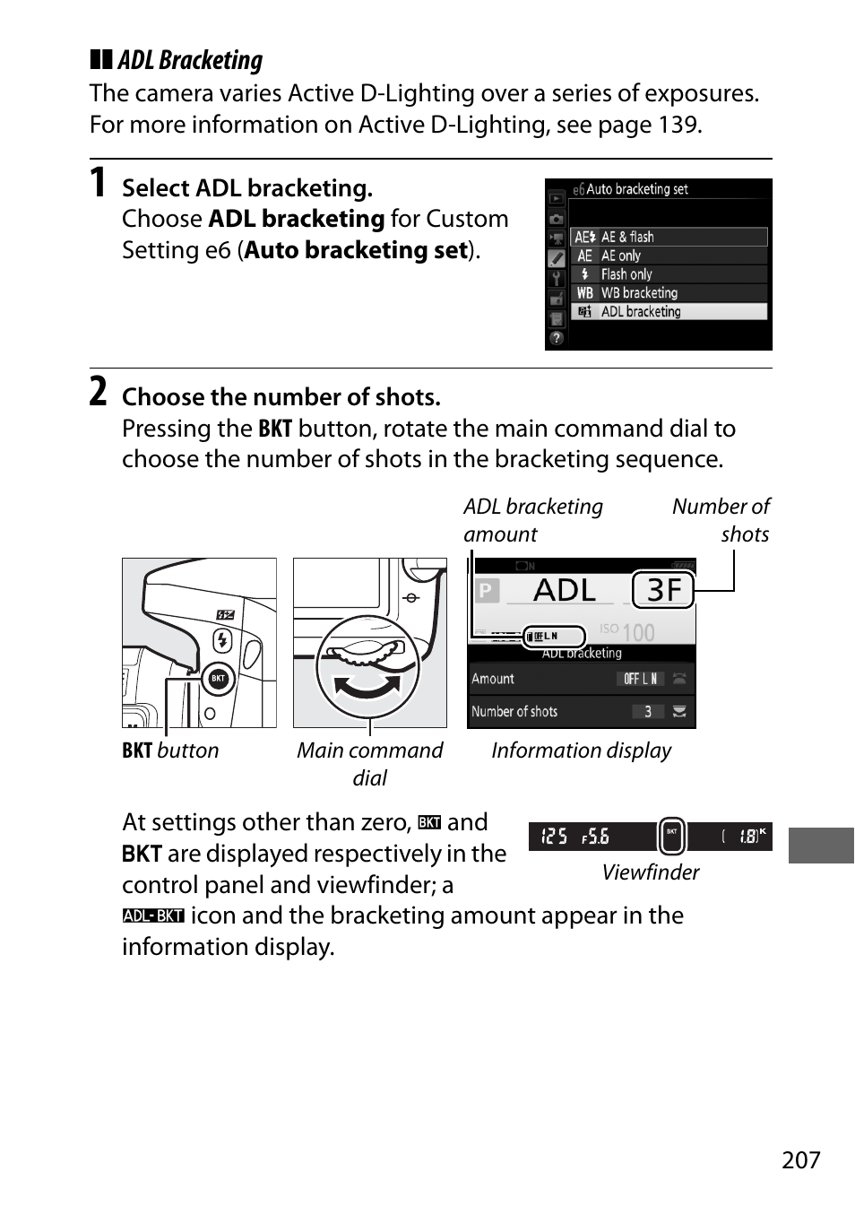 Series of shots | Nikon D7200 body User Manual | Page 231 / 420
