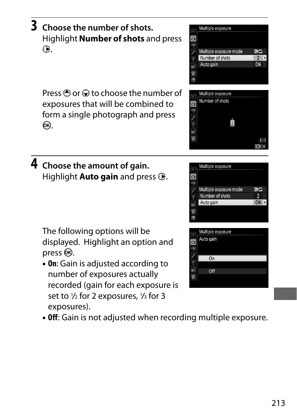Nikon D7200 body User Manual | Page 237 / 420