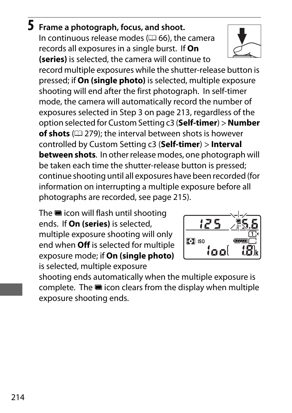Nikon D7200 body User Manual | Page 238 / 420