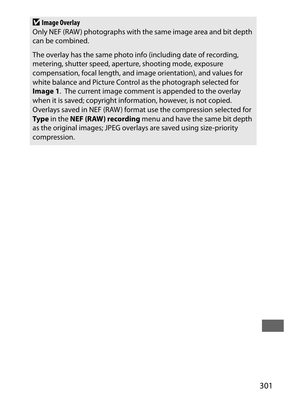 Nikon D7200 body User Manual | Page 325 / 420