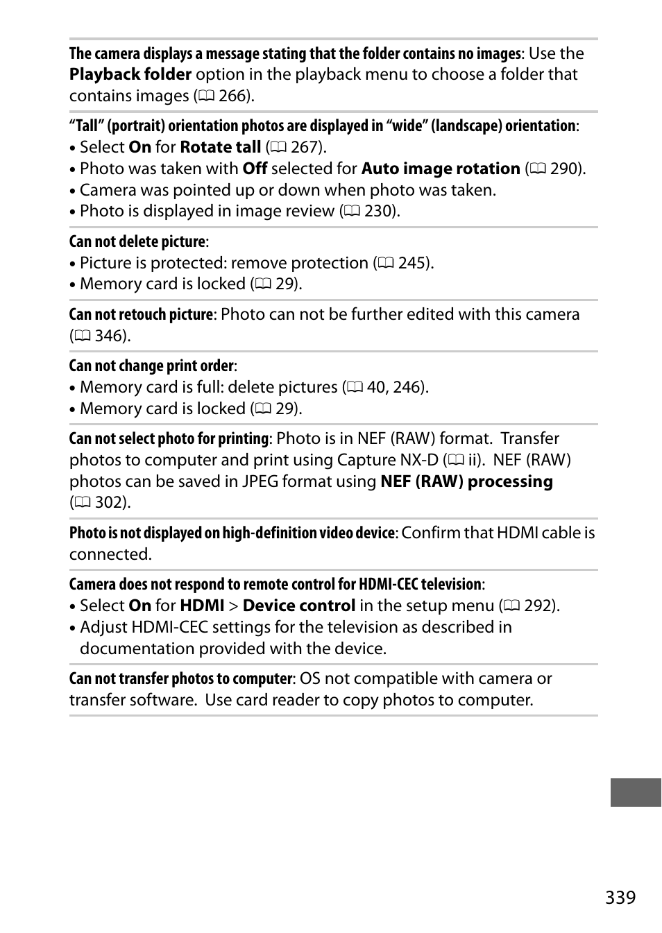 Nikon D7200 body User Manual | Page 363 / 420