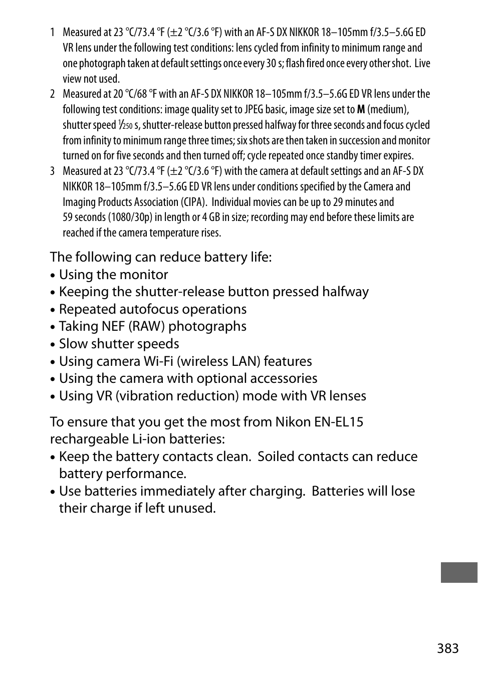 Nikon D7200 body User Manual | Page 407 / 420