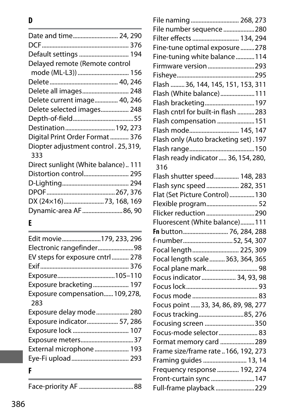 Nikon D7200 body User Manual | Page 410 / 420