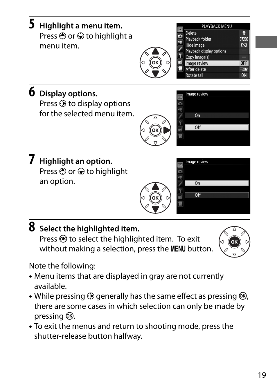 Nikon D7200 body User Manual | Page 43 / 420