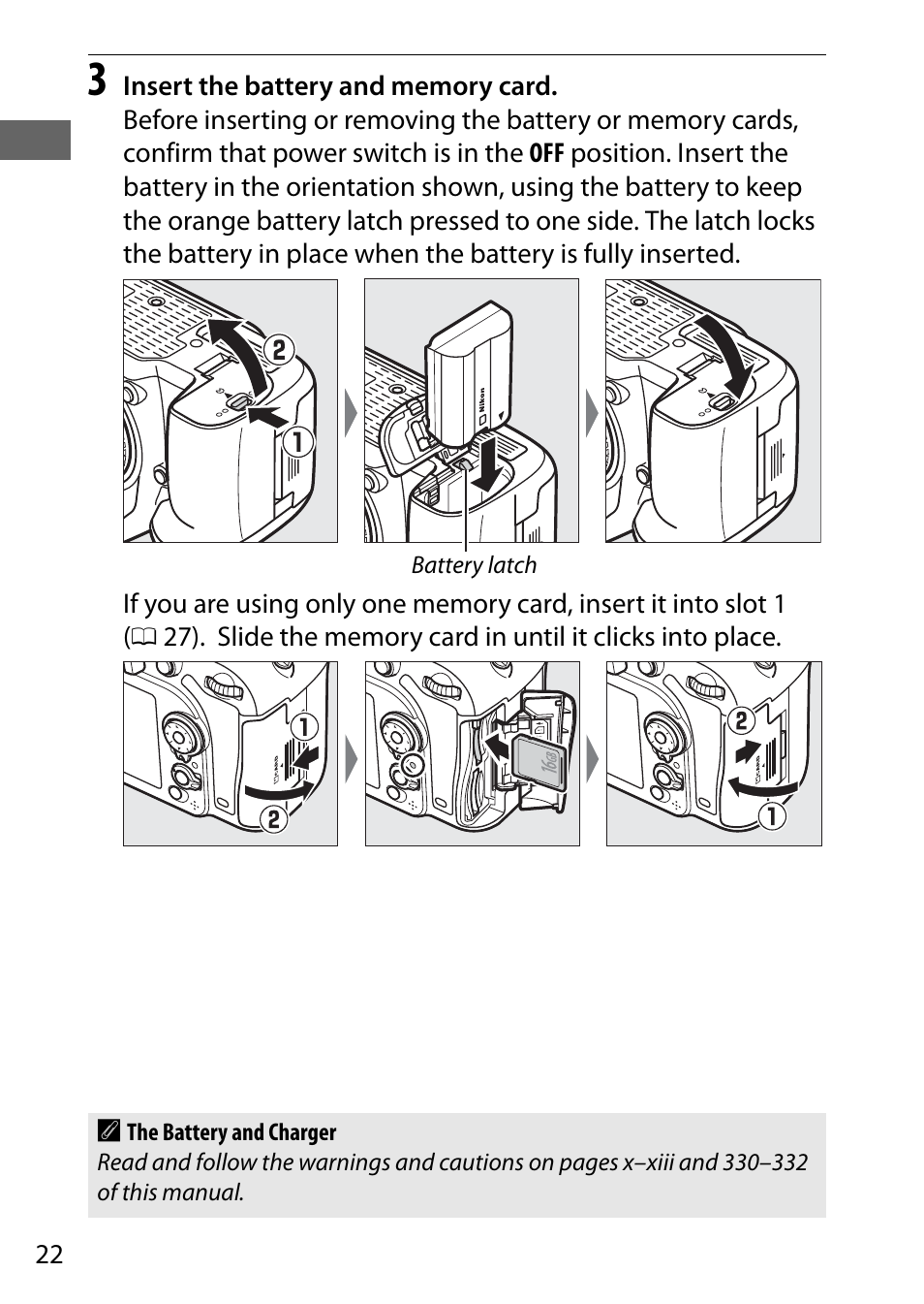 Nikon D7200 body User Manual | Page 46 / 420