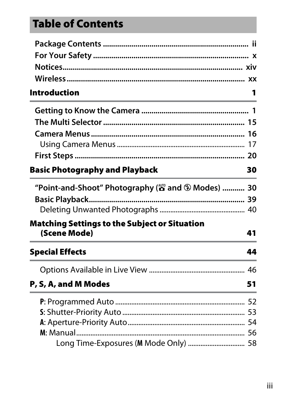 Nikon D7200 body User Manual | Page 5 / 420