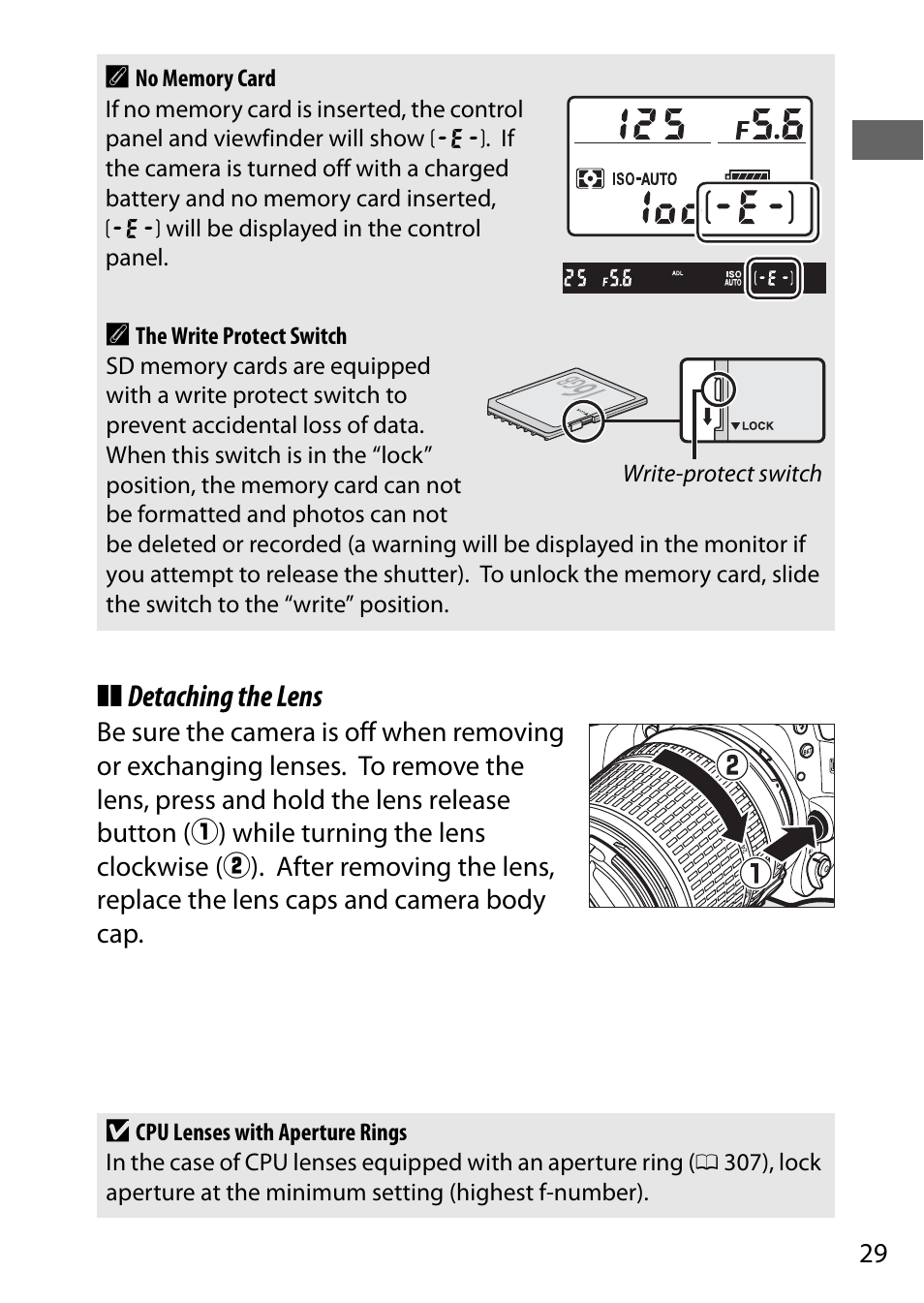 Nikon D7200 body User Manual | Page 53 / 420