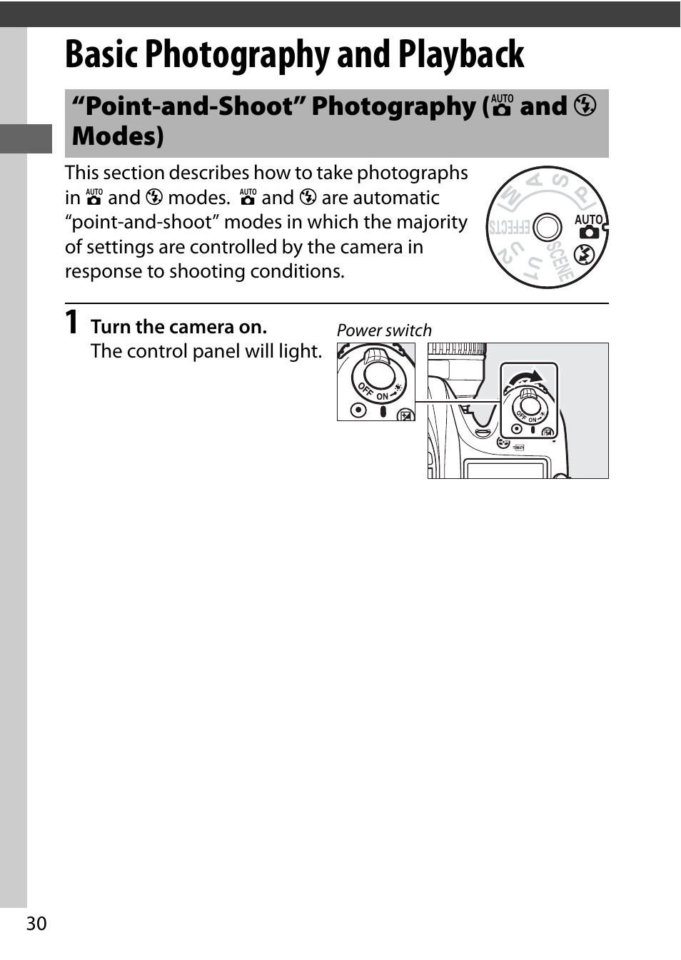 Basic photography and playback | Nikon D7200 body User Manual | Page 54 / 420