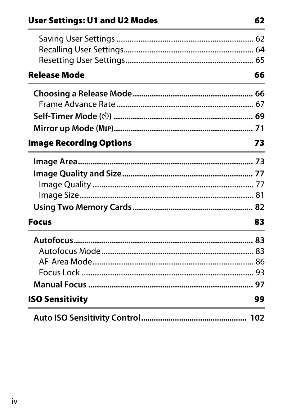 Nikon D7200 body User Manual | Page 6 / 420