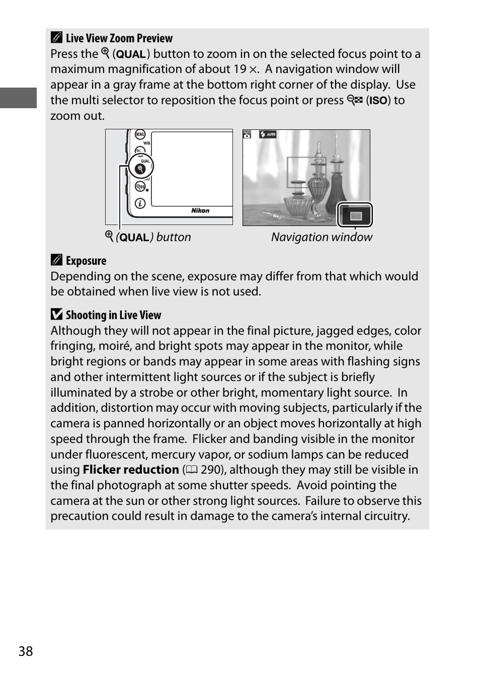 Nikon D7200 body User Manual | Page 62 / 420