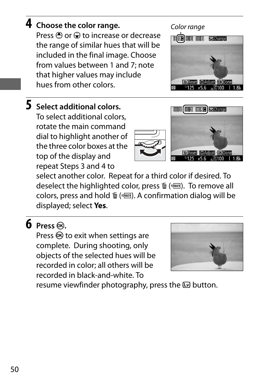 Nikon D7200 body User Manual | Page 74 / 420