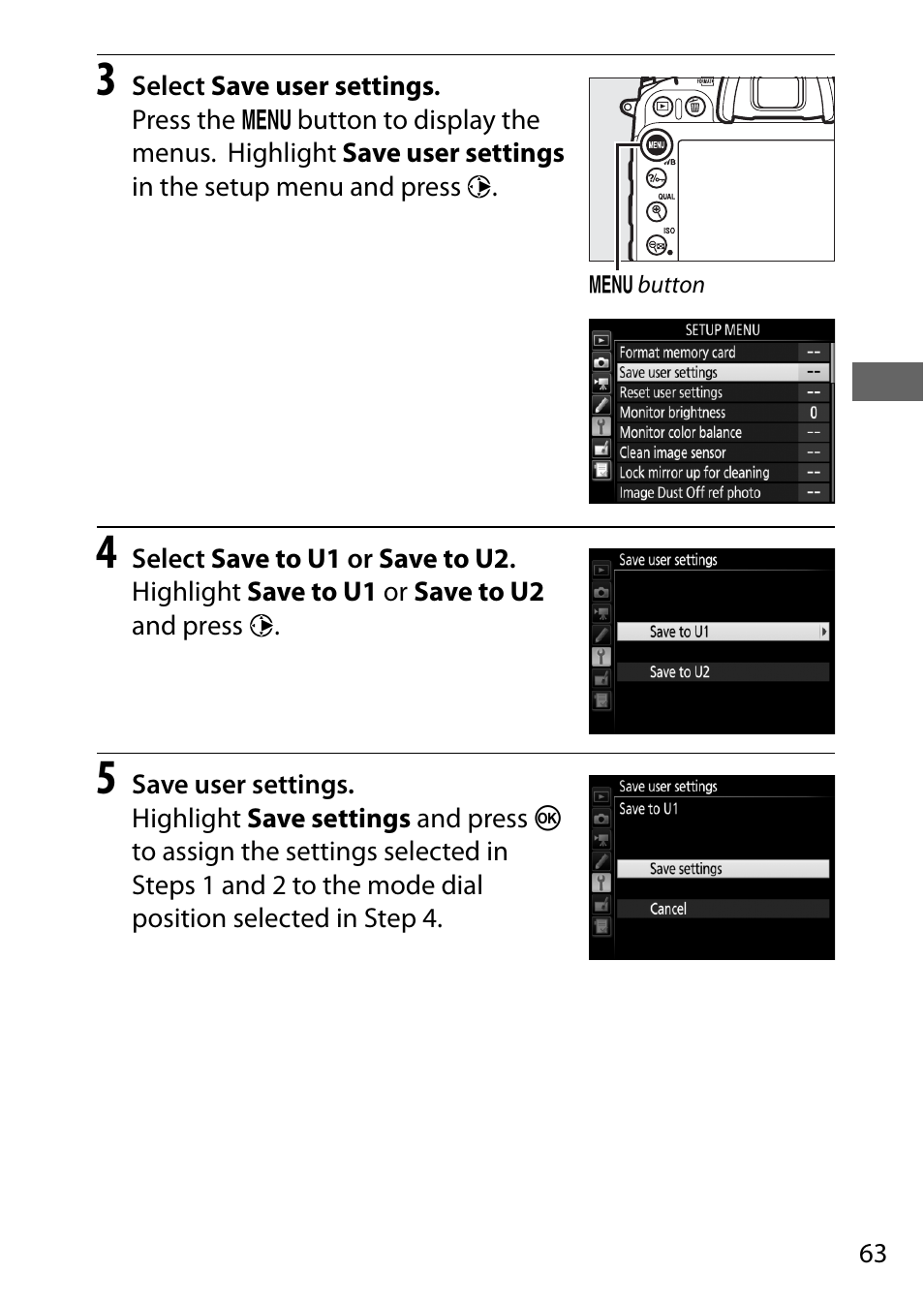 Nikon D7200 body User Manual | Page 87 / 420
