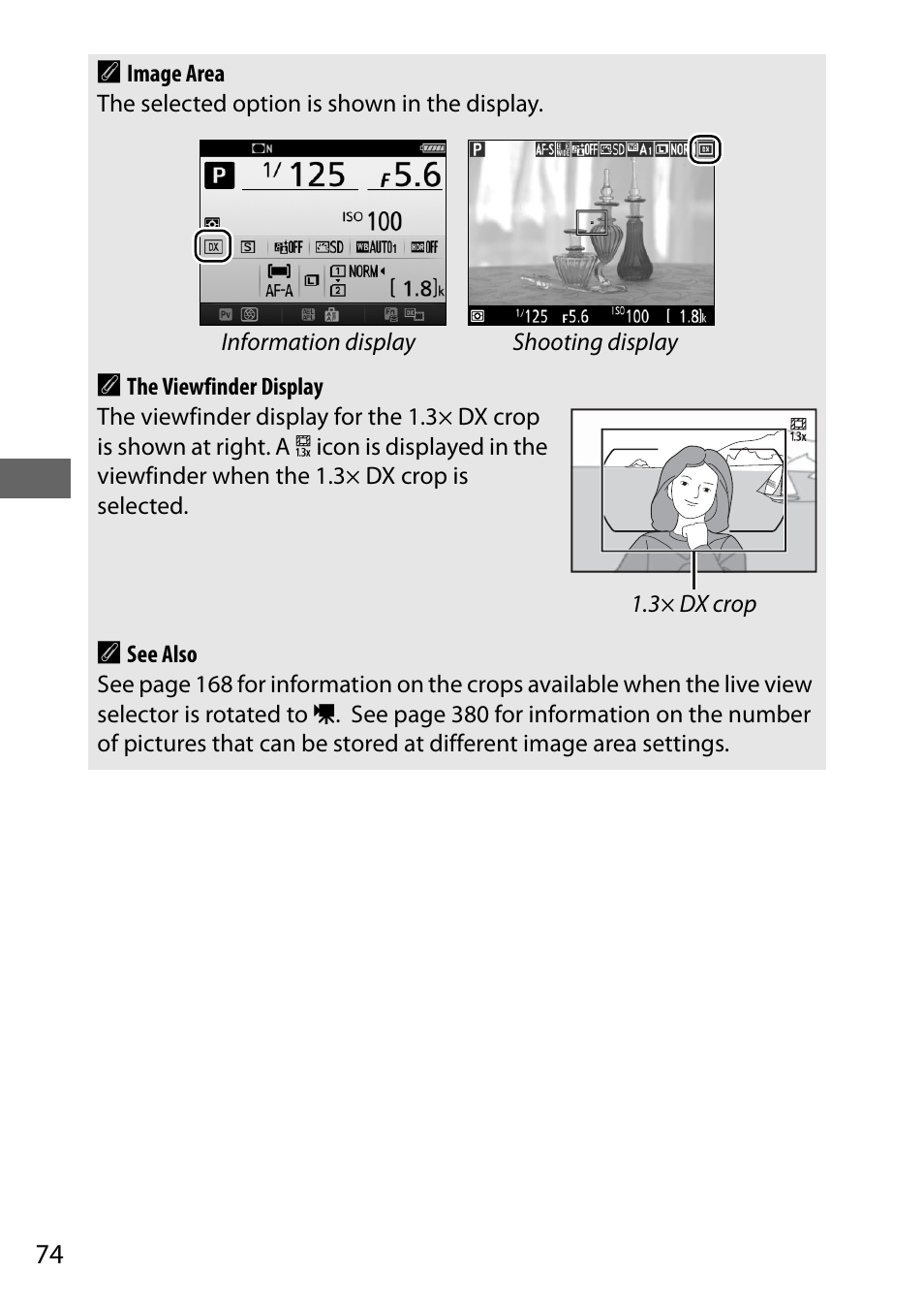 Nikon D7200 body User Manual | Page 98 / 420
