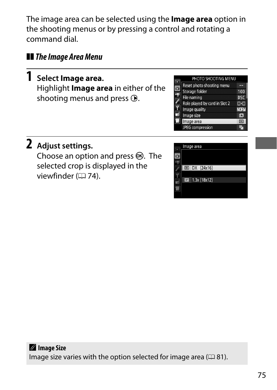 Nikon D7200 body User Manual | Page 99 / 420
