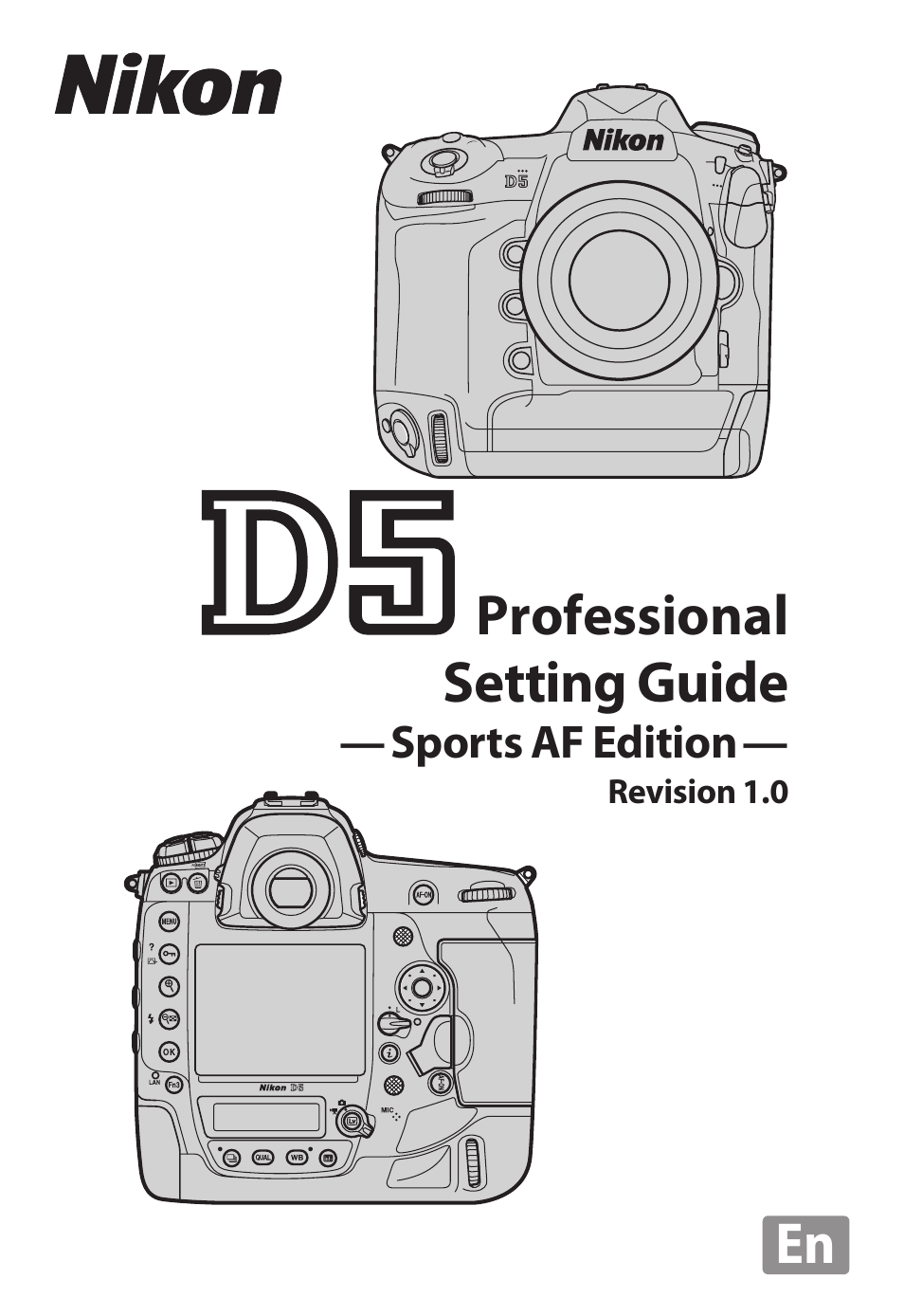 Nikon D5 User Manual | 62 pages