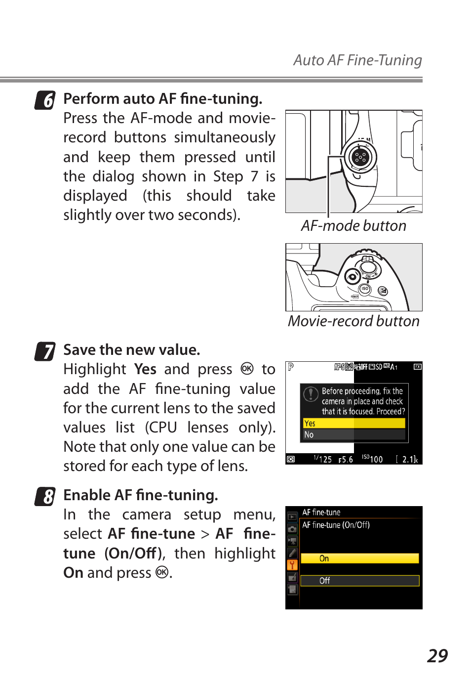 Nikon D5 User Manual | Page 29 / 62