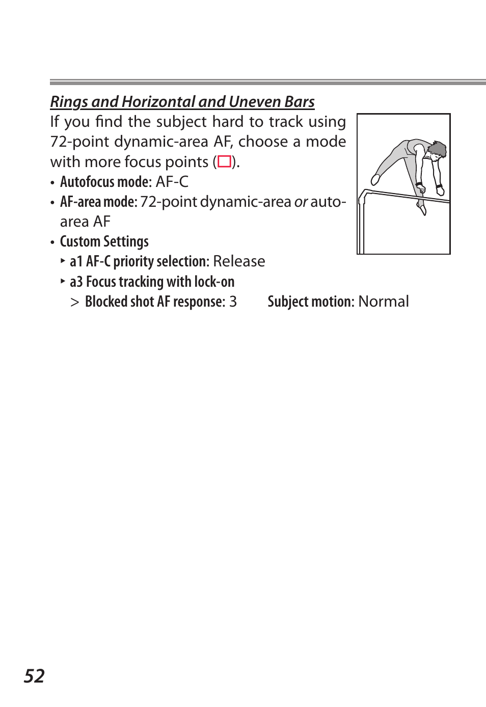 Nikon D5 User Manual | Page 52 / 62