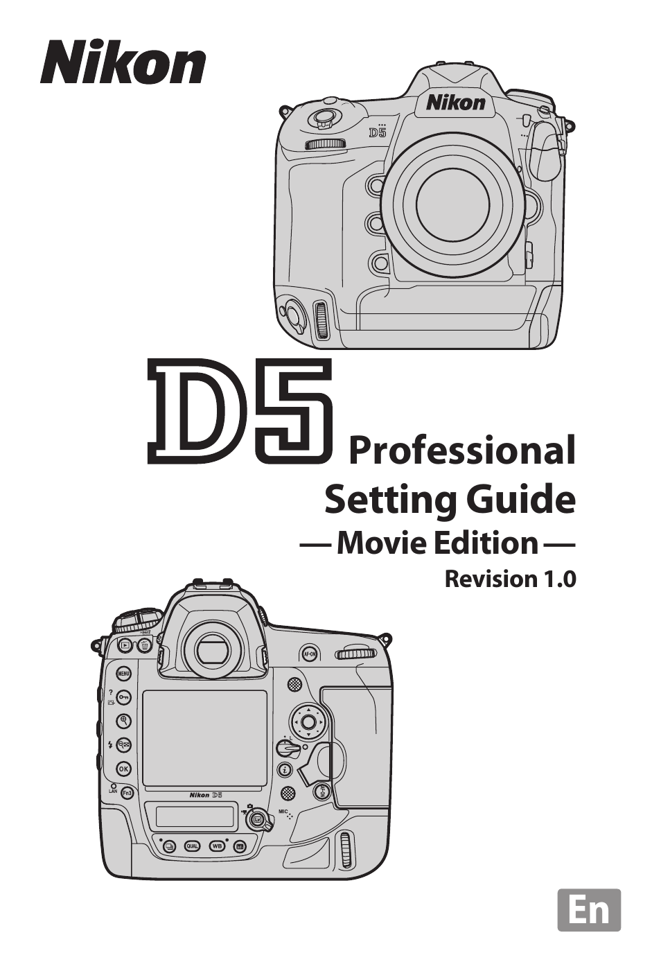 Nikon D5 User Manual | 44 pages